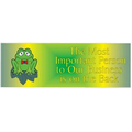 Frog Panoramic Photo Hand Mirror (1.625" x 4.625")